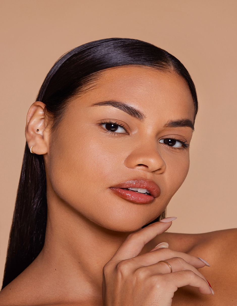 Base de maquillaje en polvo Skin-Focus Cobertura Amplia mate 3