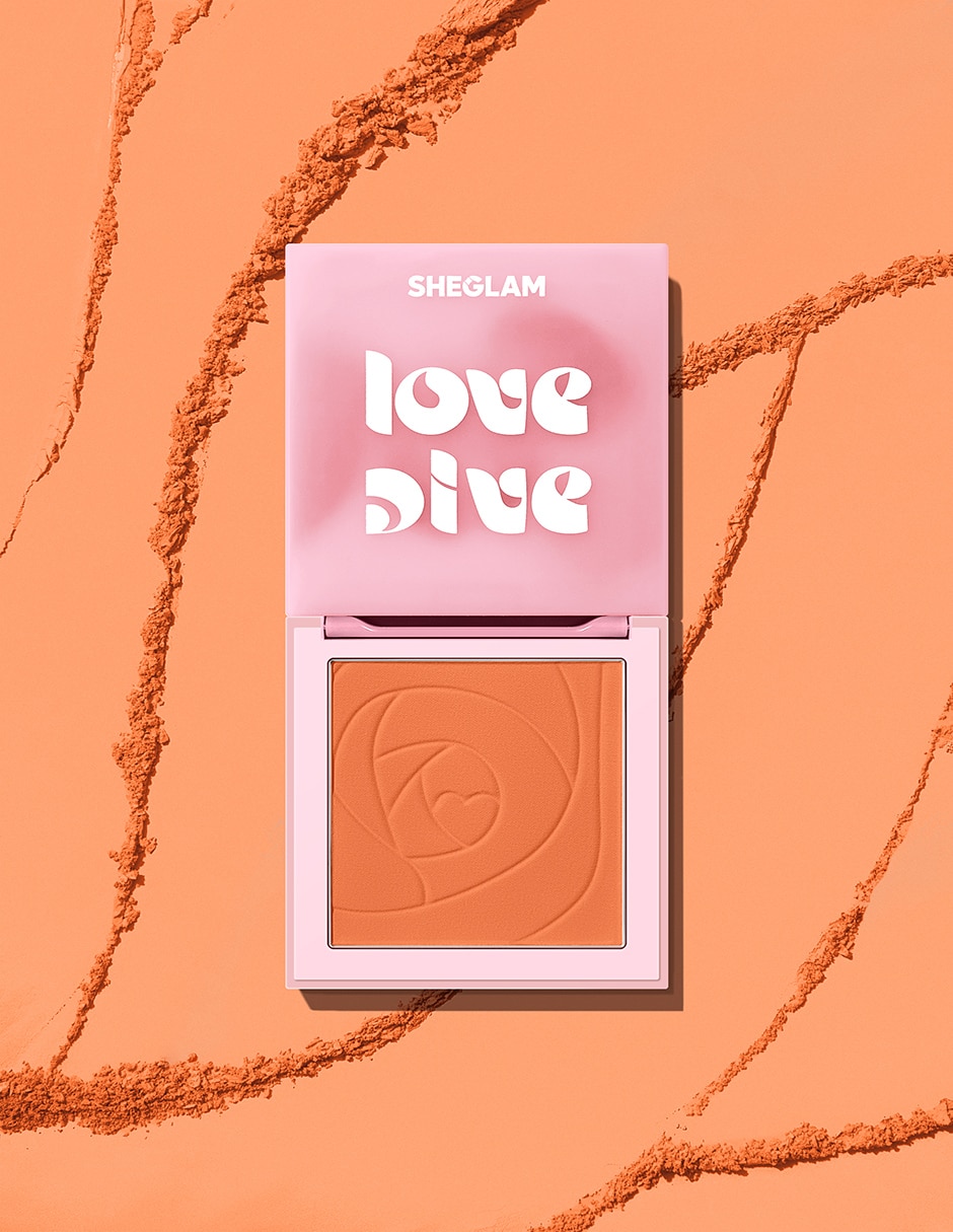 Blush en polvo compacto Love Dive Tender Heart 2