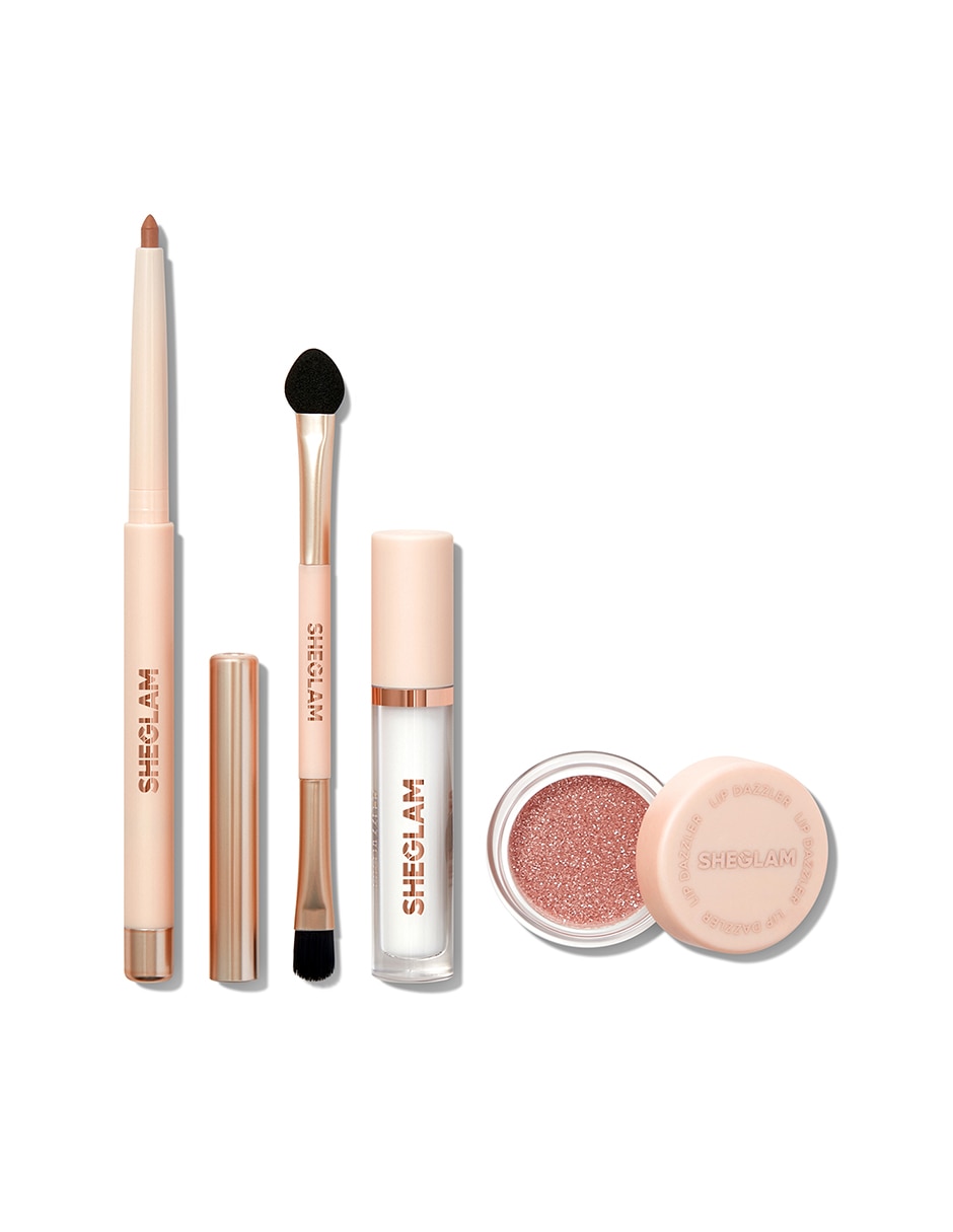 Set de maquillaje Lip Dazzler Glitter