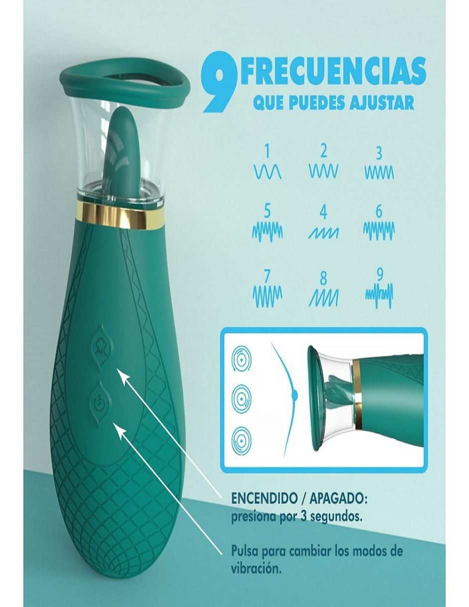Masajeador íntimo Succionador para mujer 6