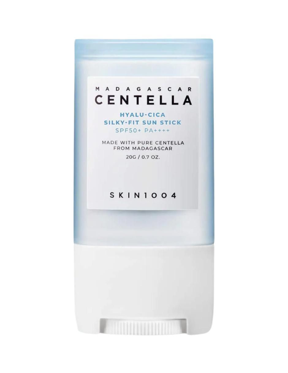 Protector solar FPS 50 madagascar centella hyalu cica silky fit sun stick 20 g