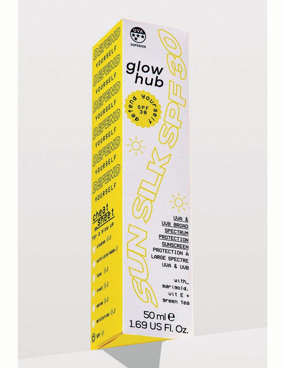 Protector solar FPS 30 Spf Glow Hub 50 ml 2