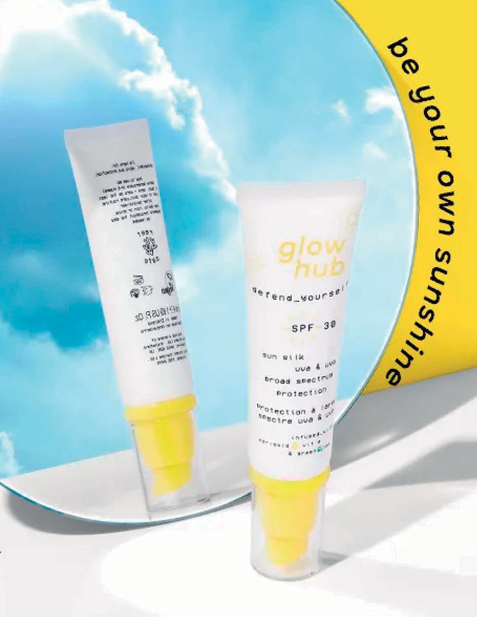 Protector solar FPS 30 Spf Glow Hub 50 ml 6
