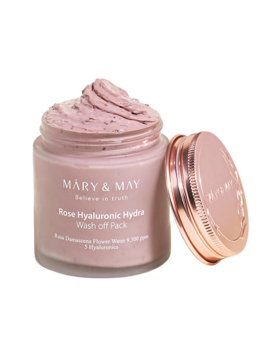 Mascarilla Rose Hyaluronic Hydra Wash Off Pack para humectar Mascarilla Rose Hyaluronic Hydra Wash Off Pack para humectar