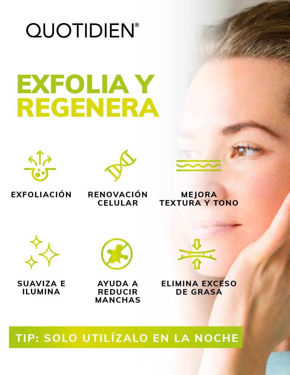 Sérum exfoliante facial Acido Glicólico + aloe vera y glicerina skin care suero facial piel normal 2