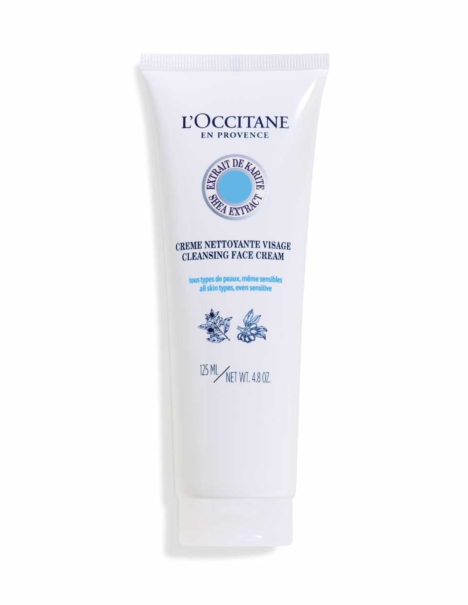 Limpiador facial Locc crema limpiadora karite 125 ml para desmaquillar