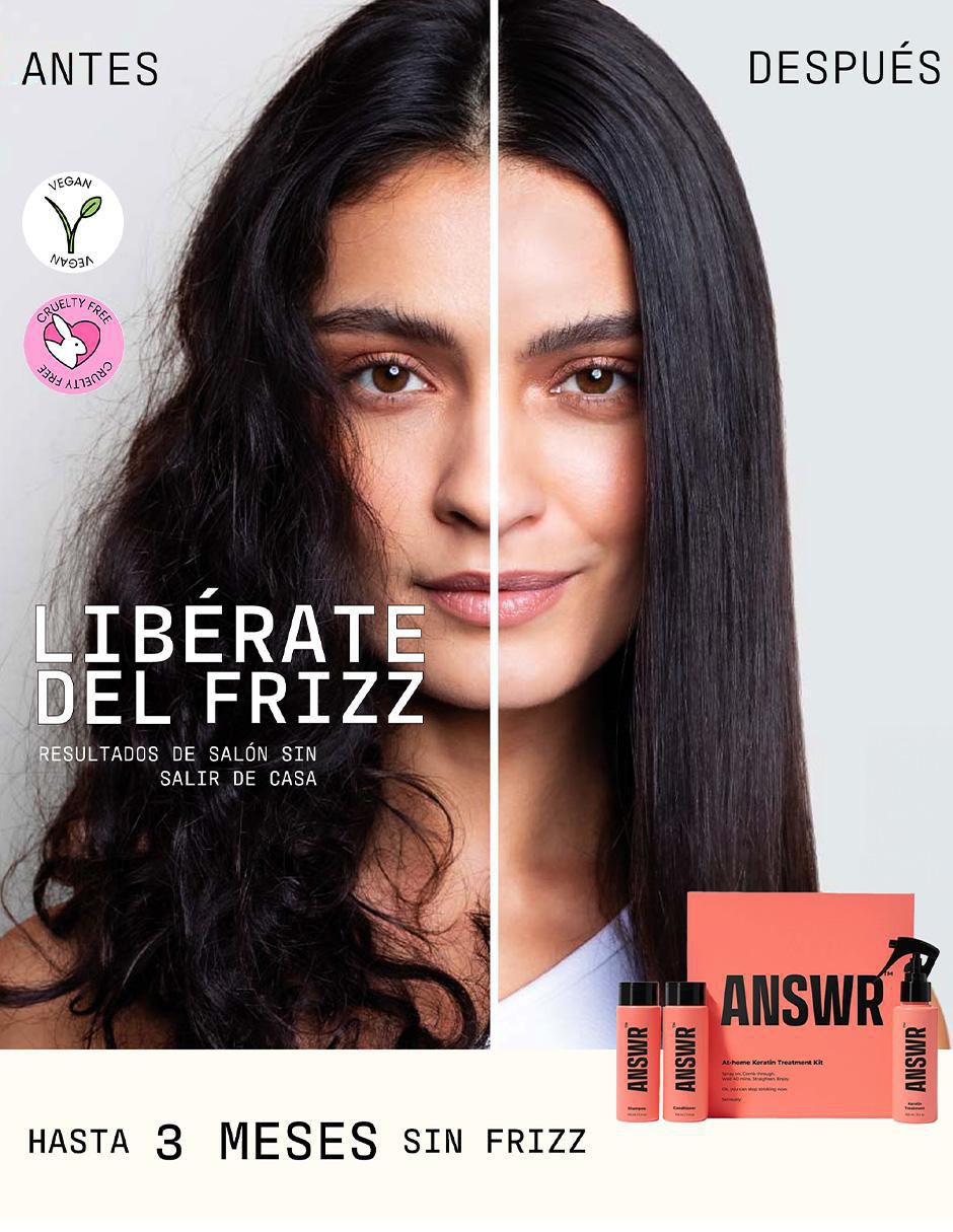 Tratamiento para capilar Keratina Antifrizz alaciante 2