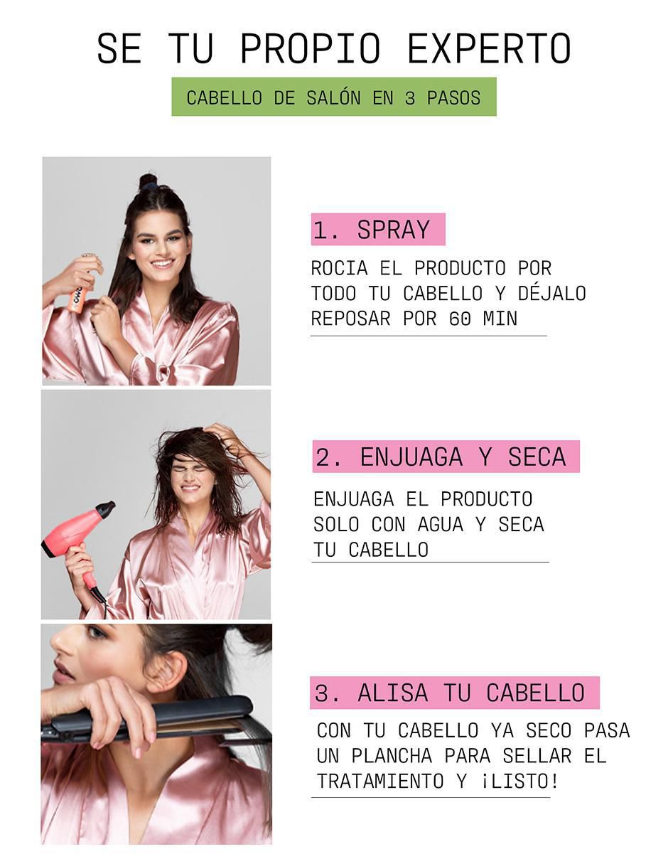 Tratamiento para capilar Keratina Antifrizz alaciante 4