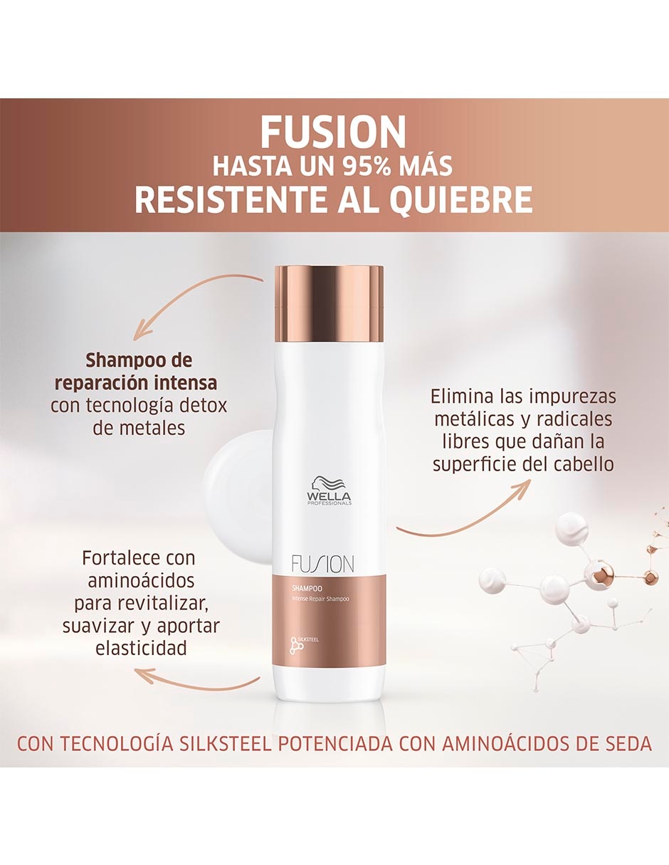 Shampoo reparador Fusion 2