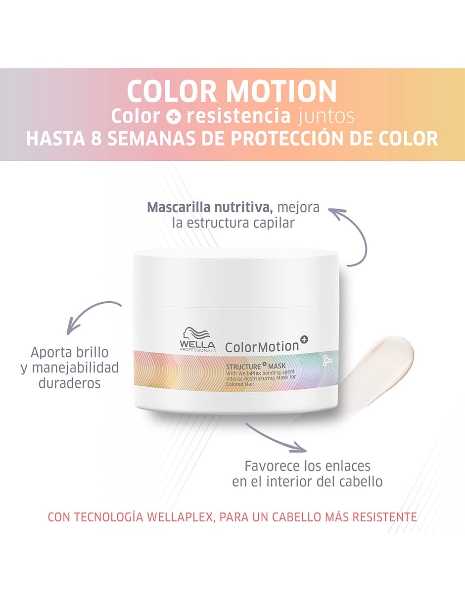 Mascarilla Color Motion para reconstruir 2