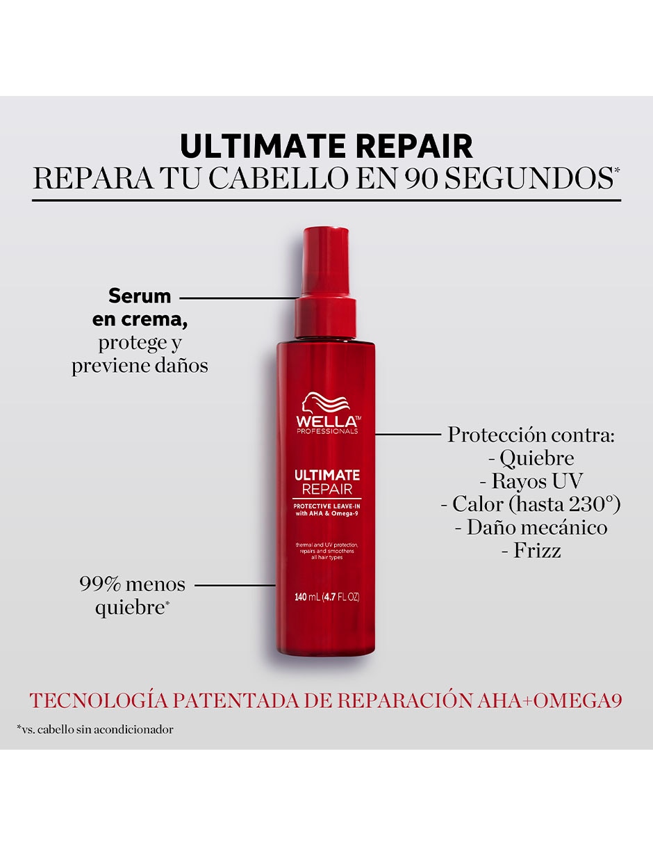 Tratamiento para capilar Ultimate Repair desenredante 2