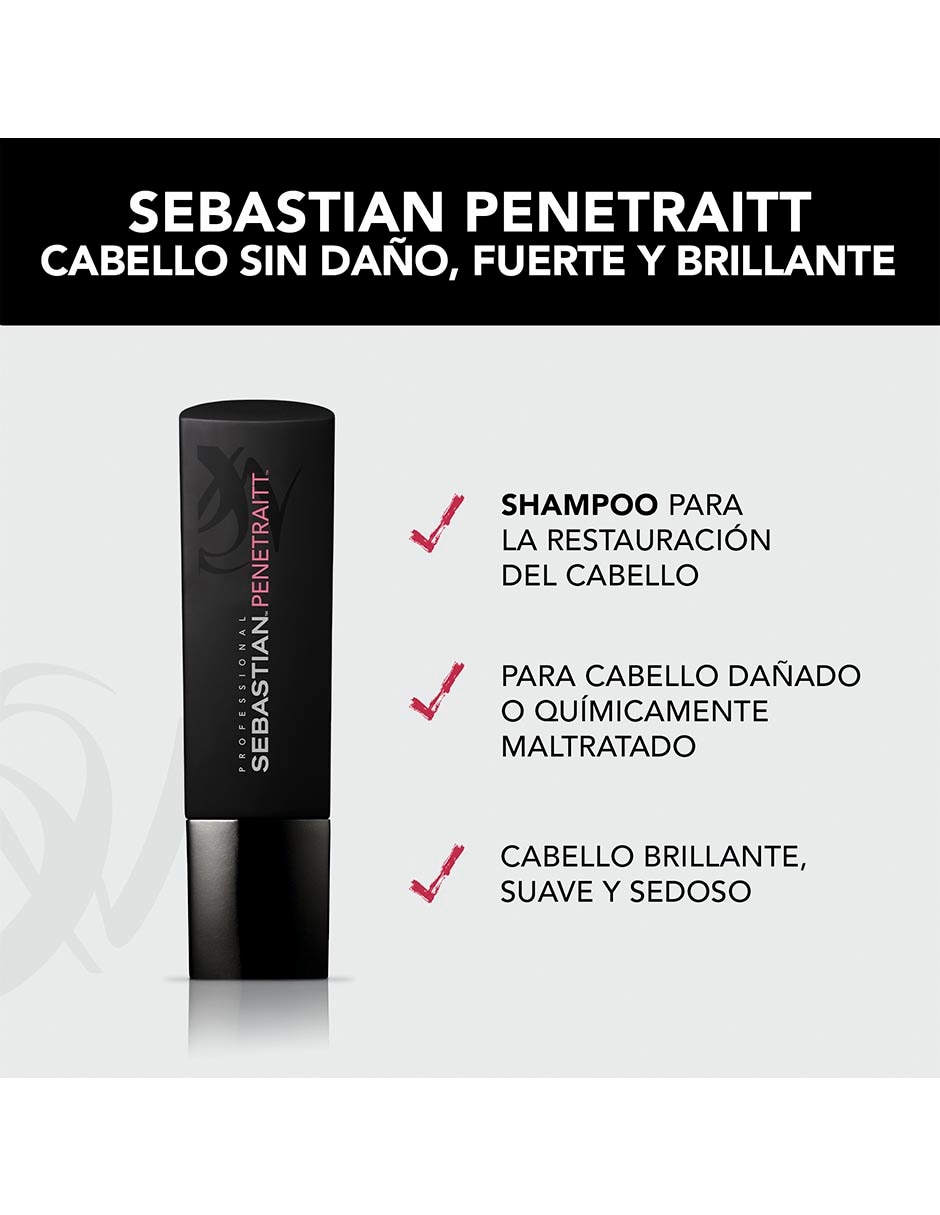 Shampoo reparador Penetraitt 2