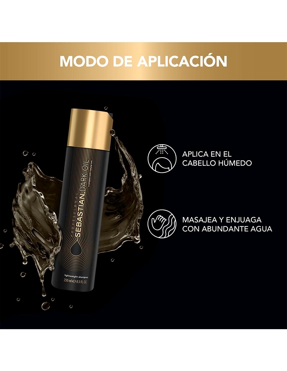 Shampoo para cabello Dark Oil 3