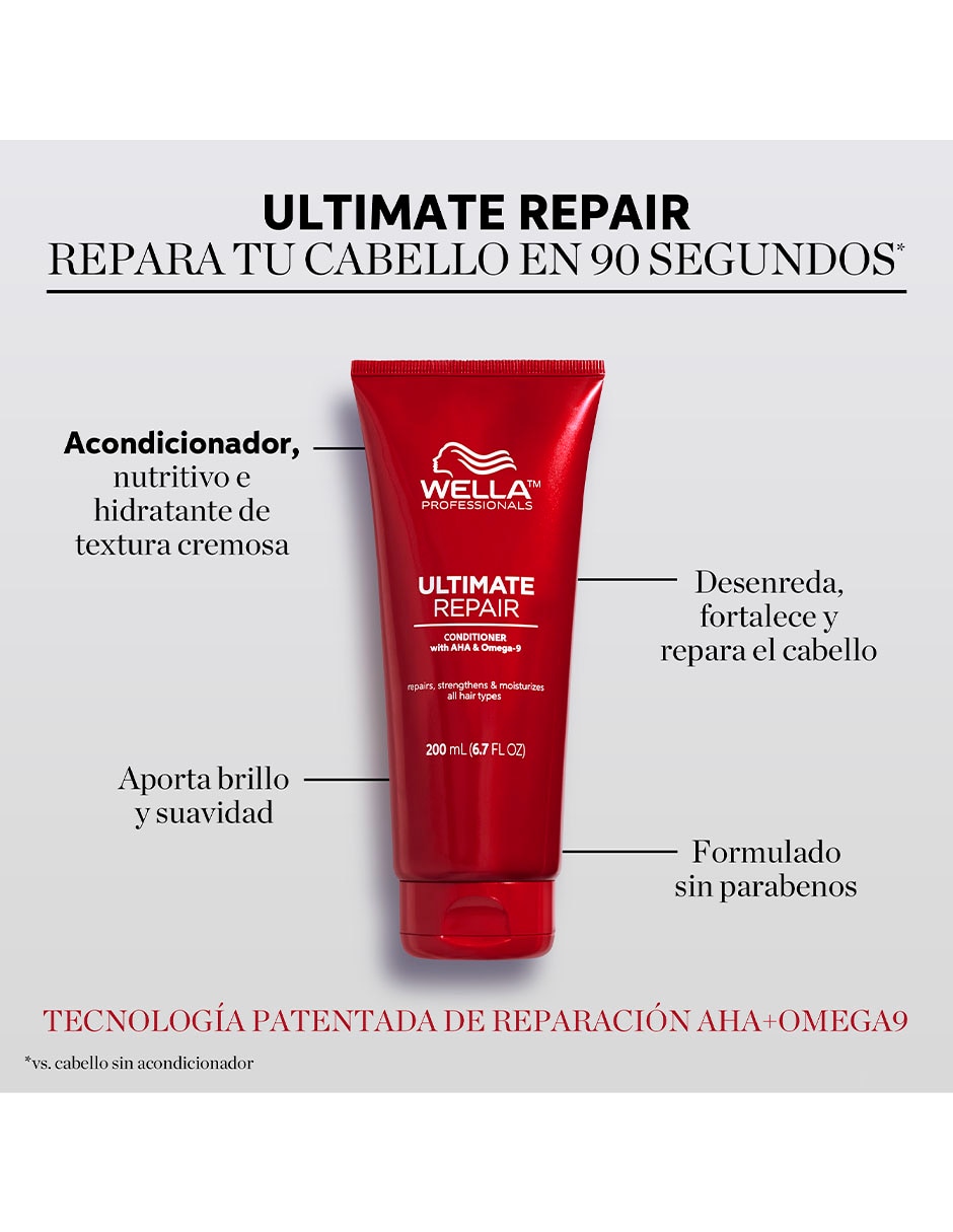 Acondicionador para cabello Ultimate Repair 200 ml 2
