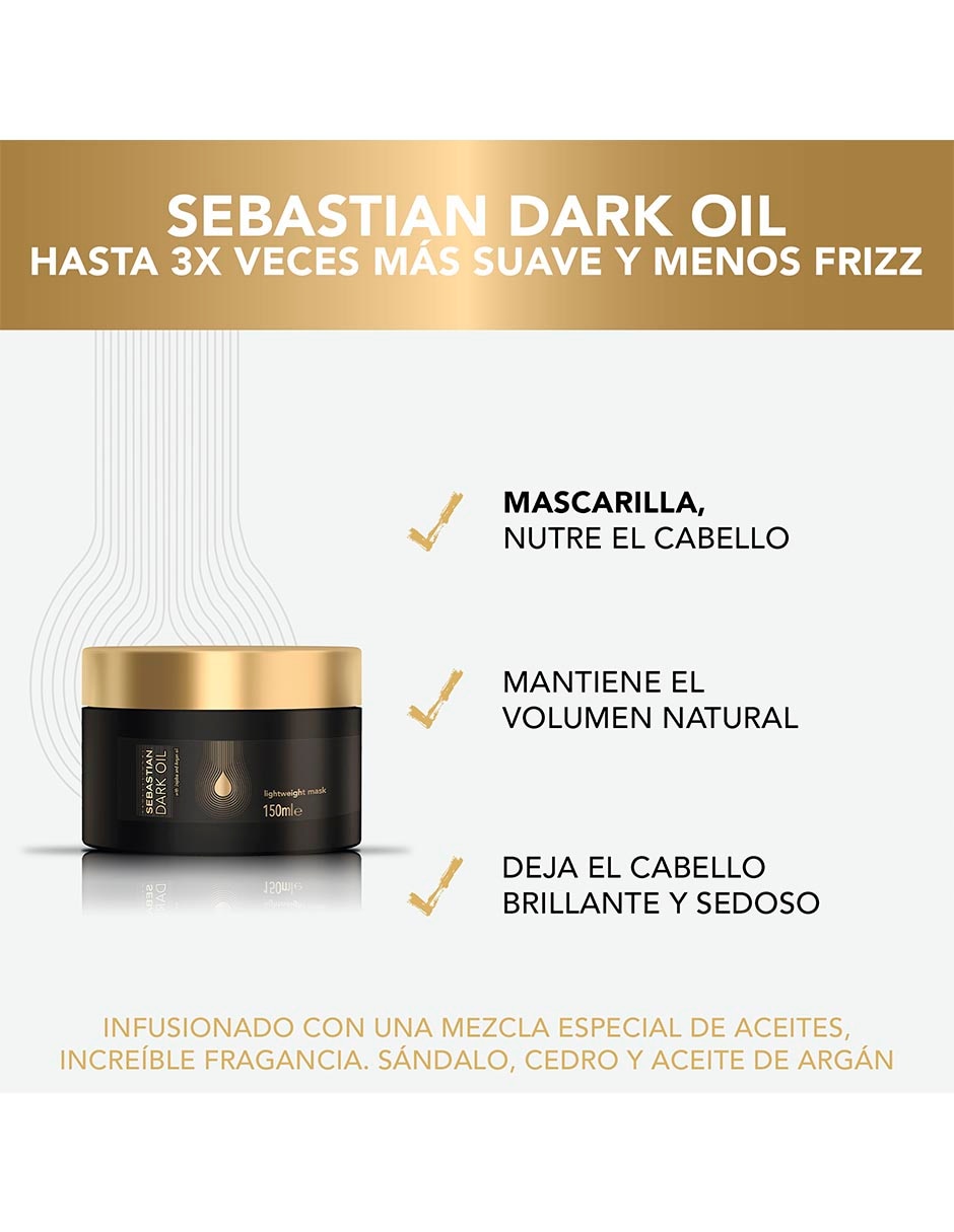Mascarilla Dark Oil para nutrir 2