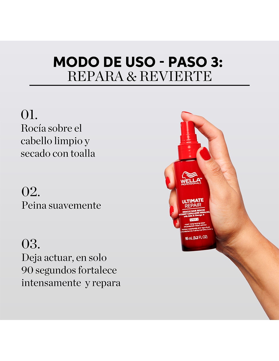 Tratamiento para capilar Miracle Hair Rescue reparador 6