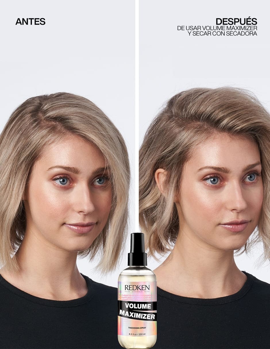 Spray para cabello todo tipo Volume maximizer Styling 250 ml 5