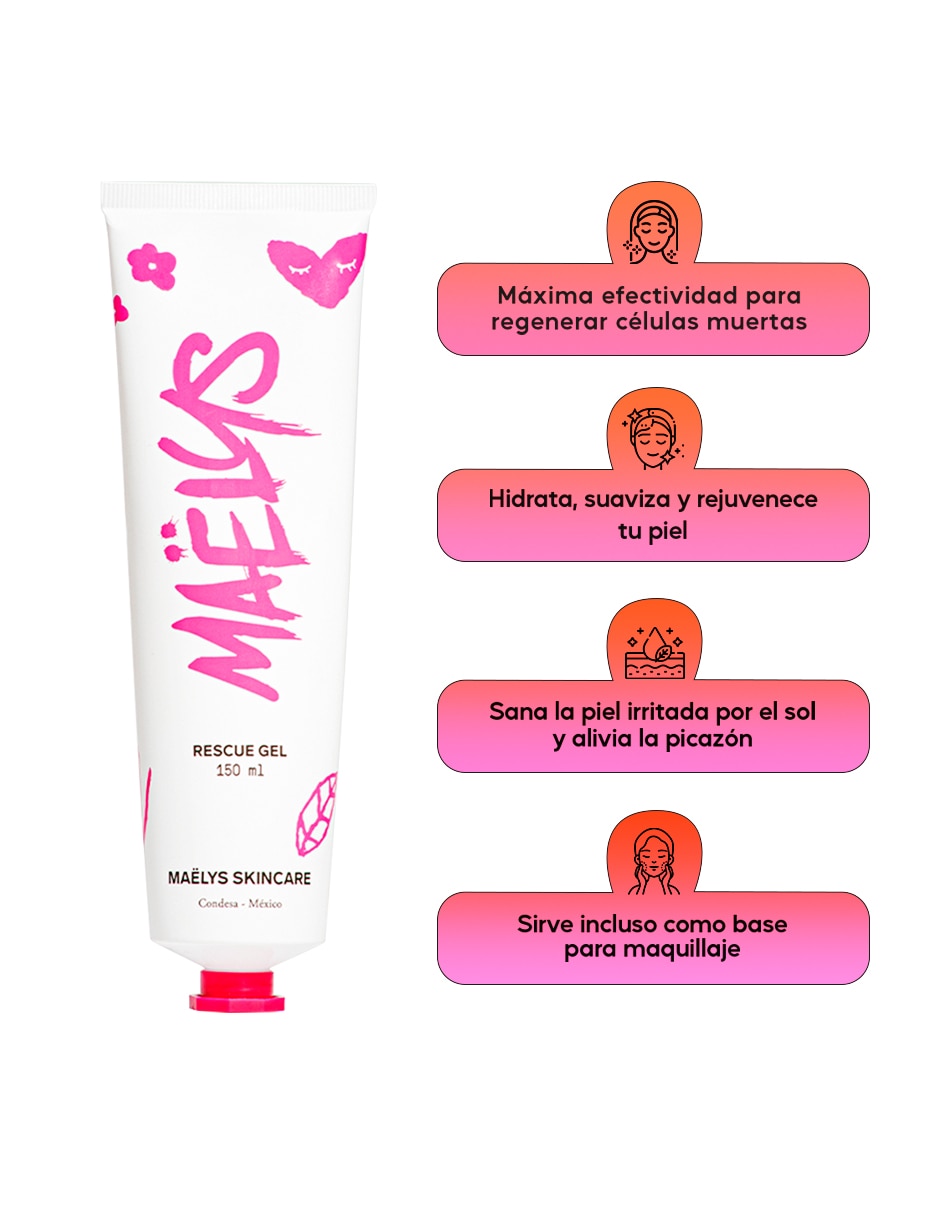 Gel corporal Hidratante Rescue 3