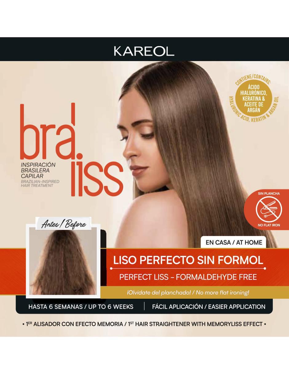 Set capilar Alisado Braliss para todo tipo 5 piezas 2