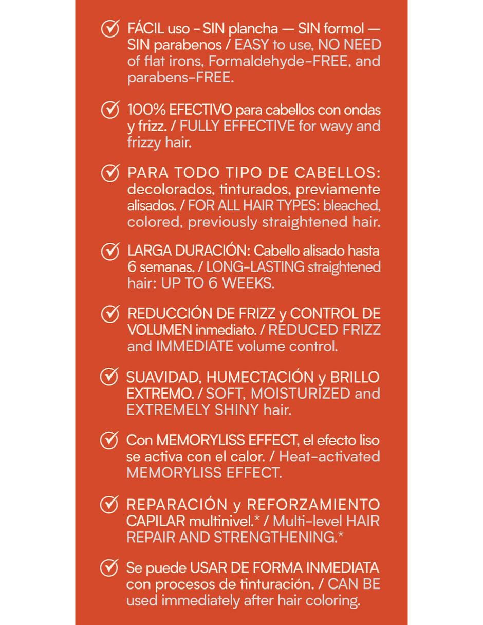 Set capilar Alisado Braliss para todo tipo 5 piezas 3