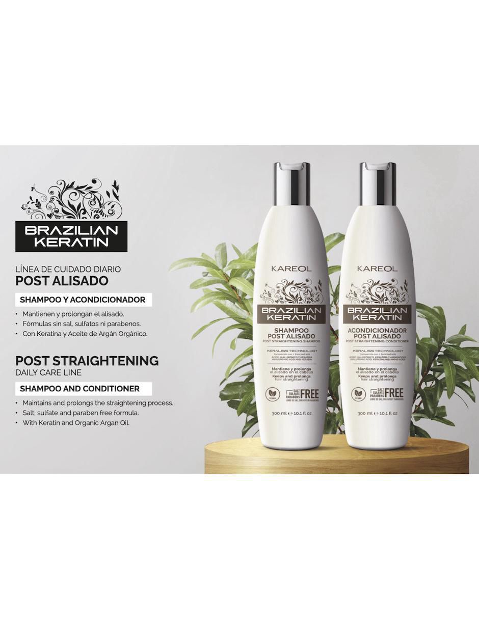 Set capilar Brazilian Keratin para todo tipo 2 piezas 2