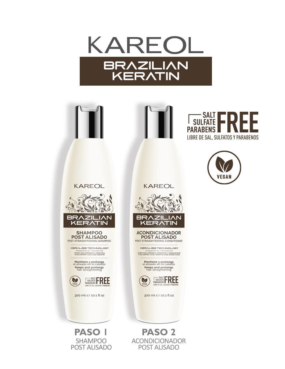 Set capilar Brazilian Keratin para todo tipo 2 piezas 3