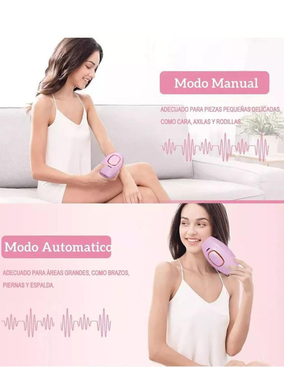 Depiladora para rostro y cuerpo 4