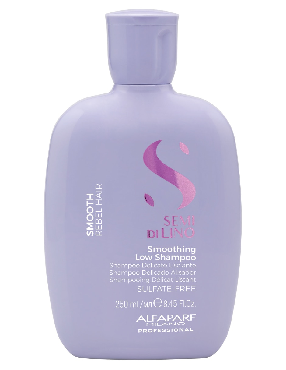 Shampoo anti frizz para cabello crespo Delicado Smoothing Low