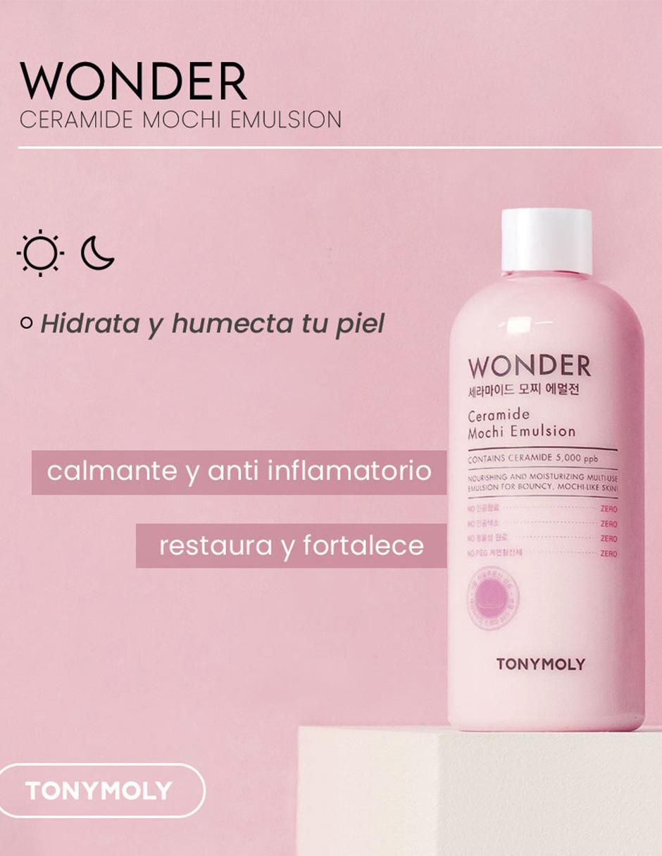 Sérum facial Ceramide Mochi Emulsion Wonder todo tipo piel 2