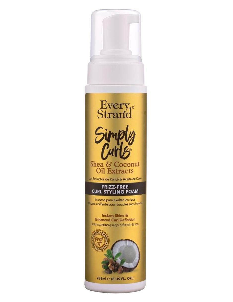 Mousse para cabello rizado Every Strand para antifrizz