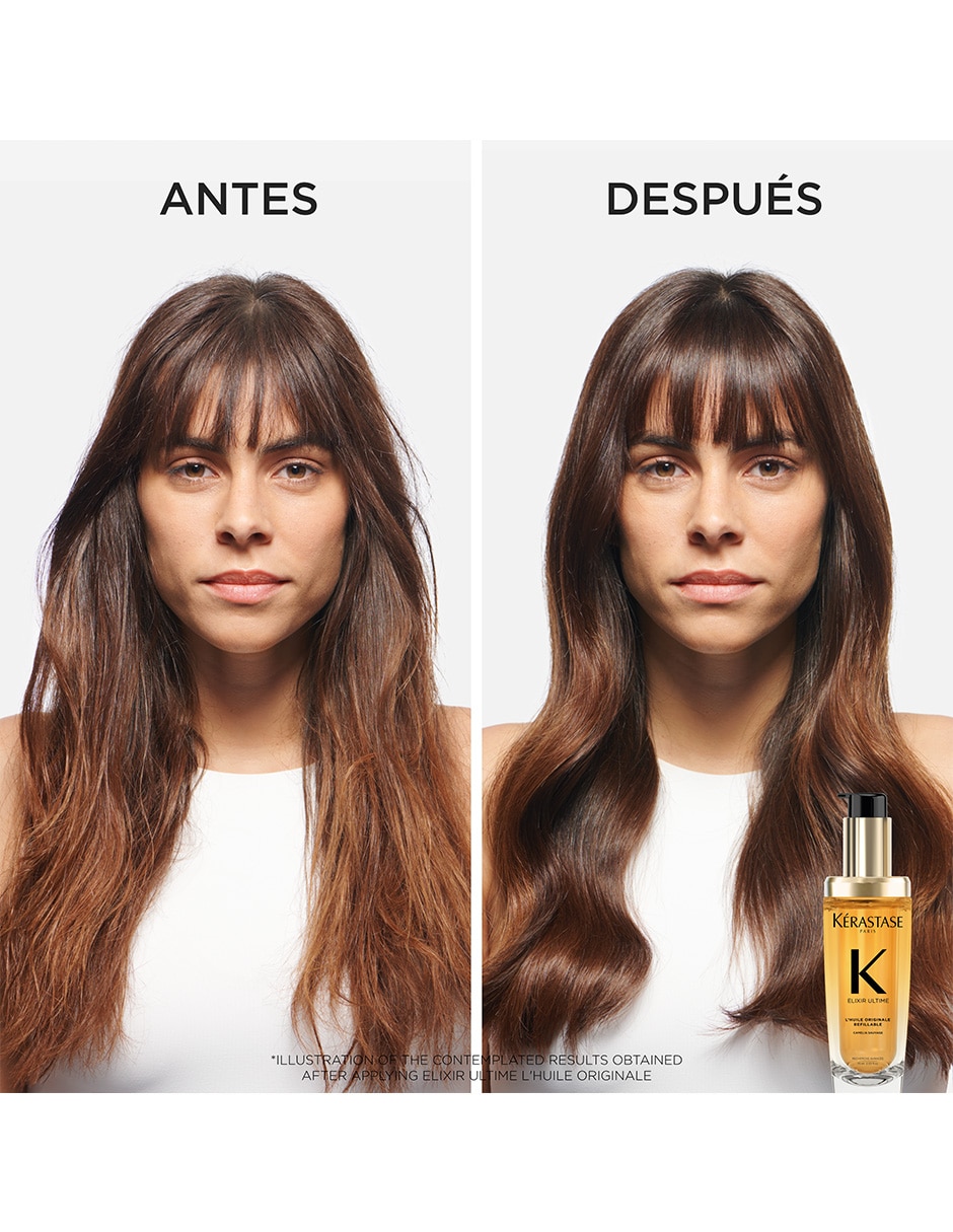 Tratamiento capilar hidratante Elixir Ultime 4