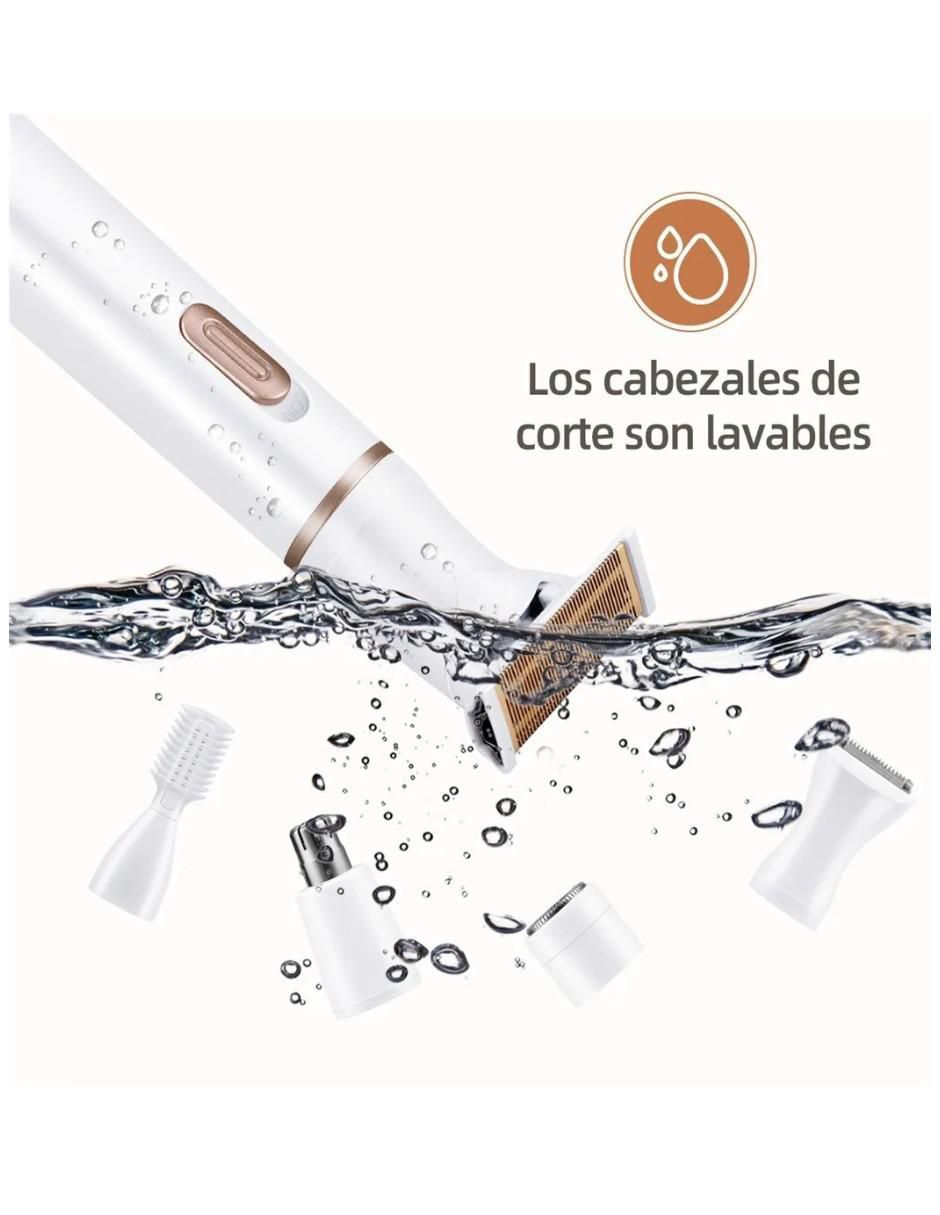 Kit depiladora para rostro y cuerpo 8186 2
