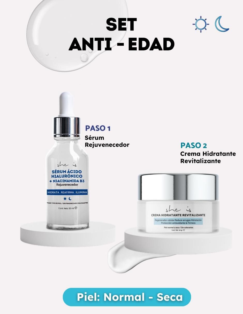 Kit tratamiento facial antiedad 2