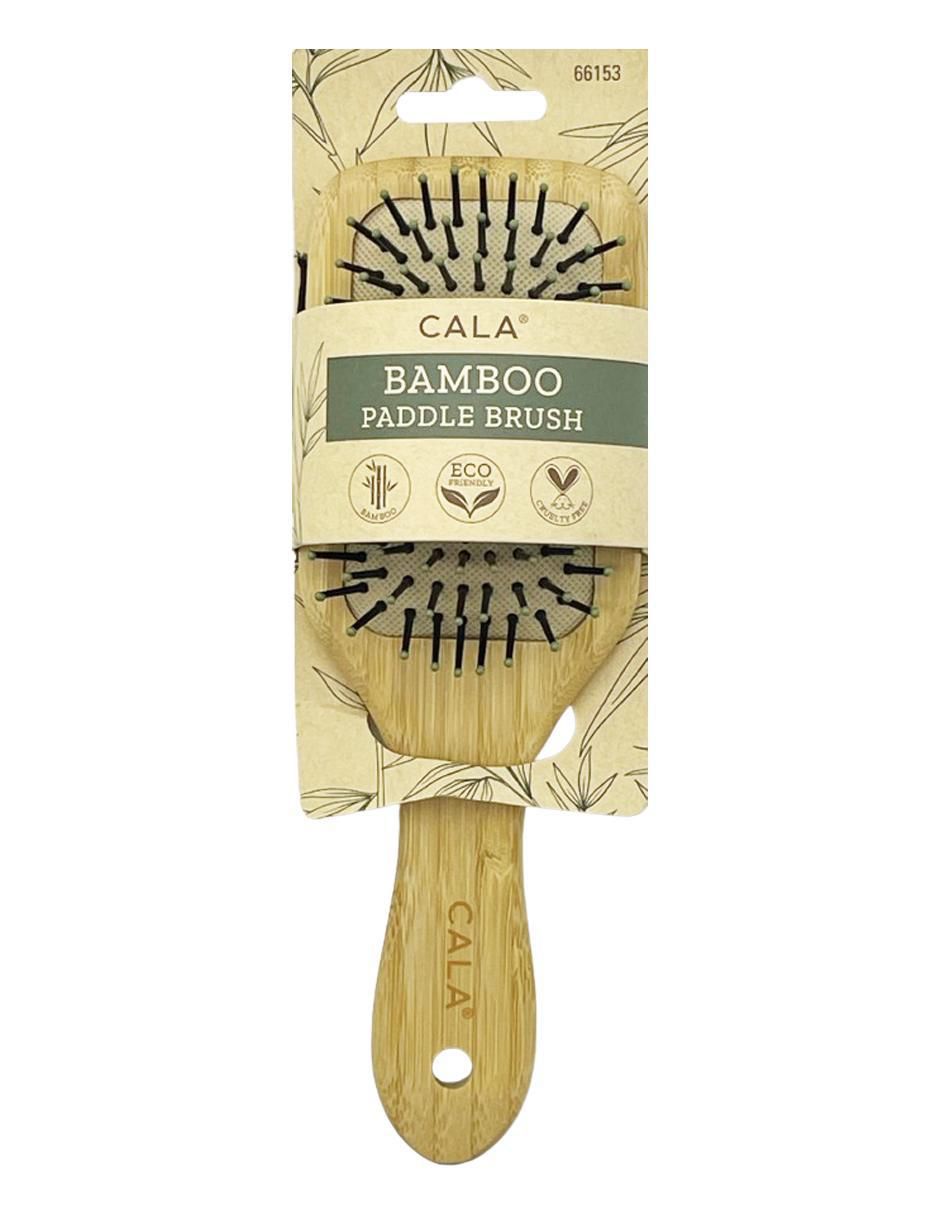 Cepillo para cabello de bambú 2