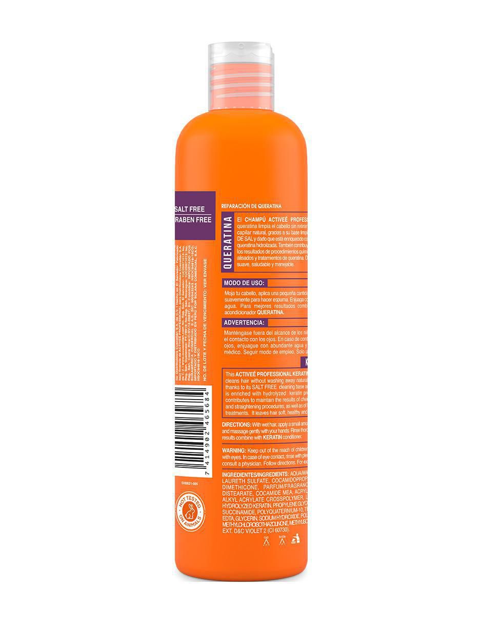 Shampoo para cabello Keratine 2