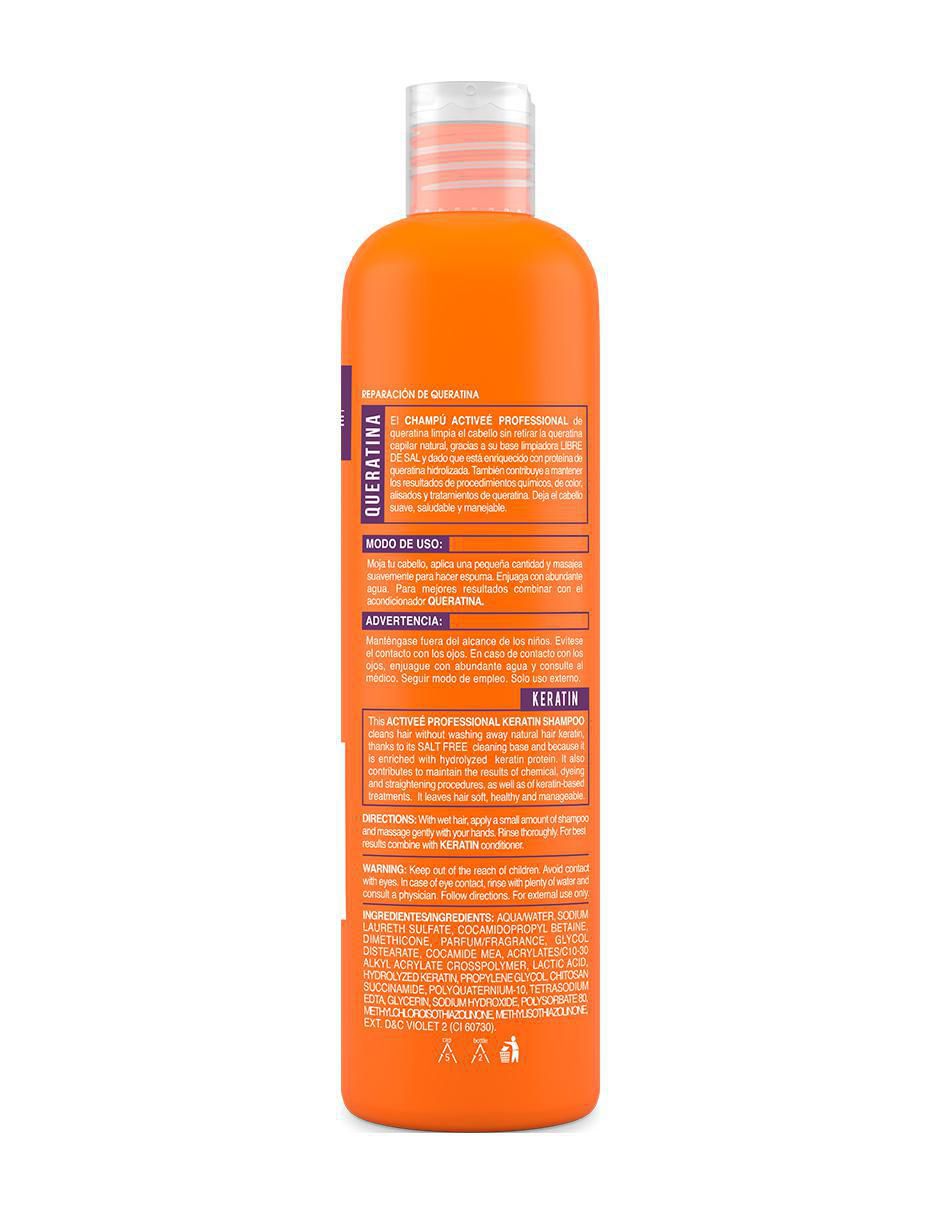 Shampoo para cabello Keratine 3