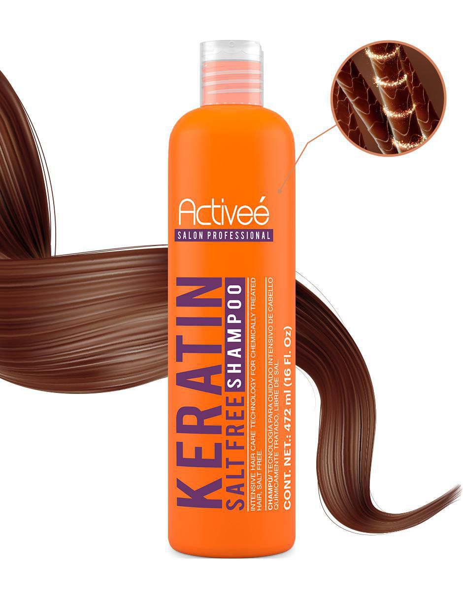 Shampoo para cabello Keratine 4