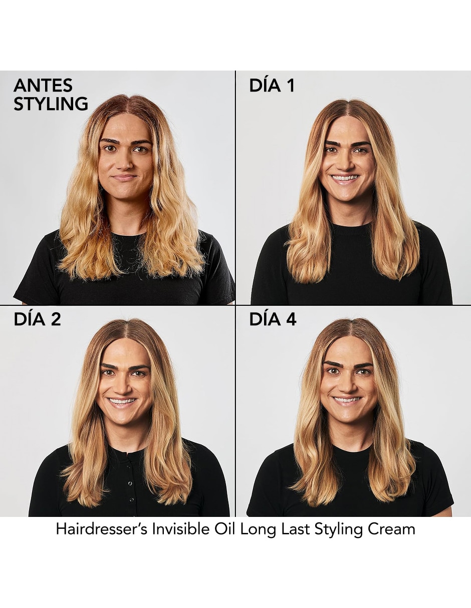 Crema para todo tipo de cabello Hairdresser´s Invisible Oil para hidratar 5