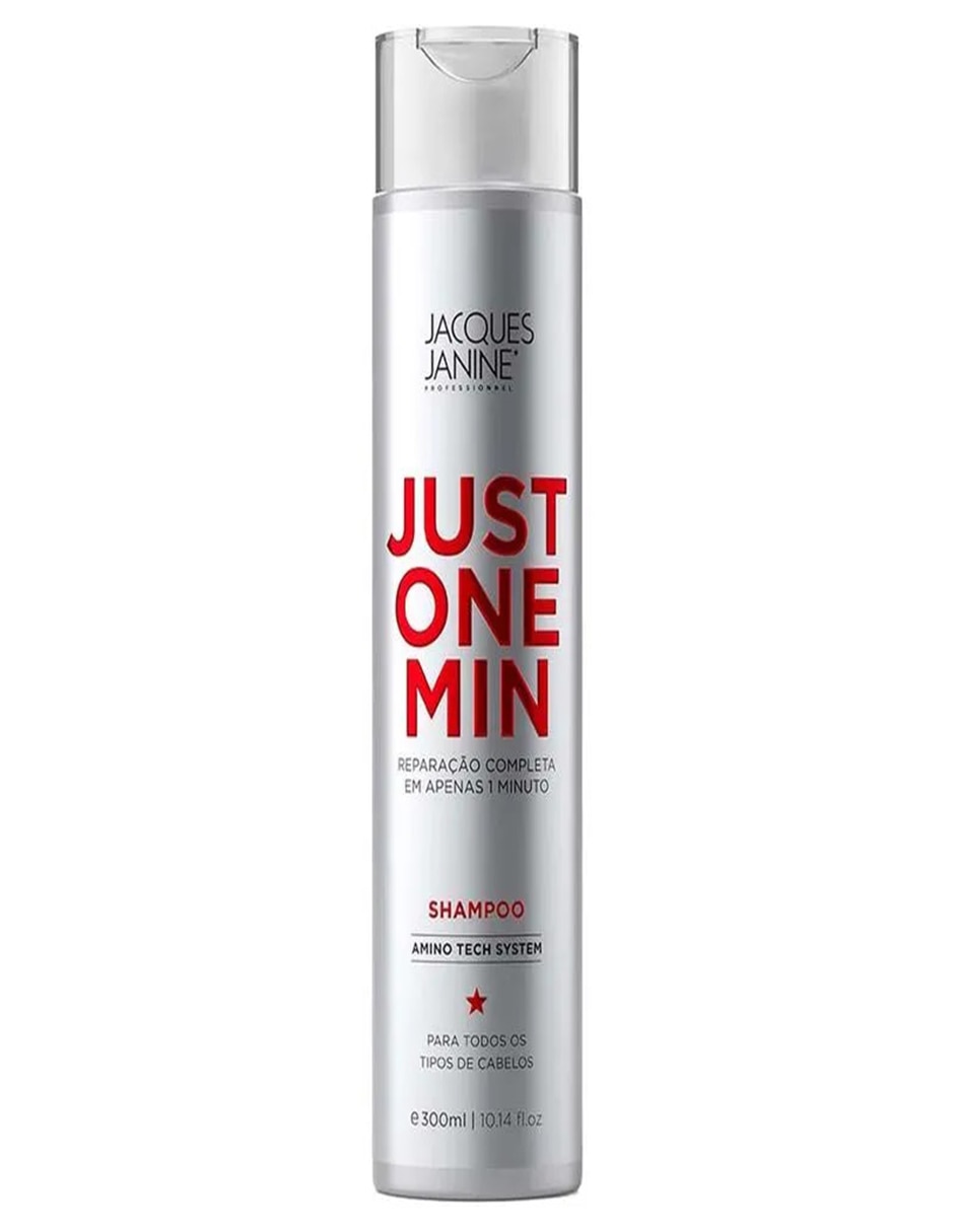 Shampoo reparador para cabello Just One Minute 300 ml Shampoo reparador para cabello Just One Minute 300 ml
