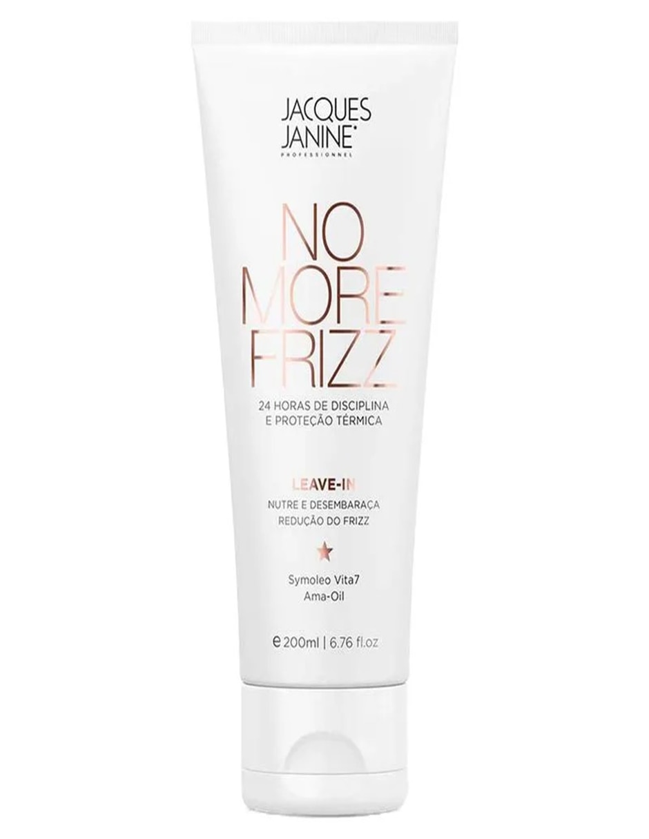 Tratamiento para capilar Leavein No More Frizz 200 Ml 2761 hidratante Jacques Janine No More Frizz Tratamiento para capilar Leavein No More Frizz 200 Ml 2761 hidratante Jacques Janine No More Frizz