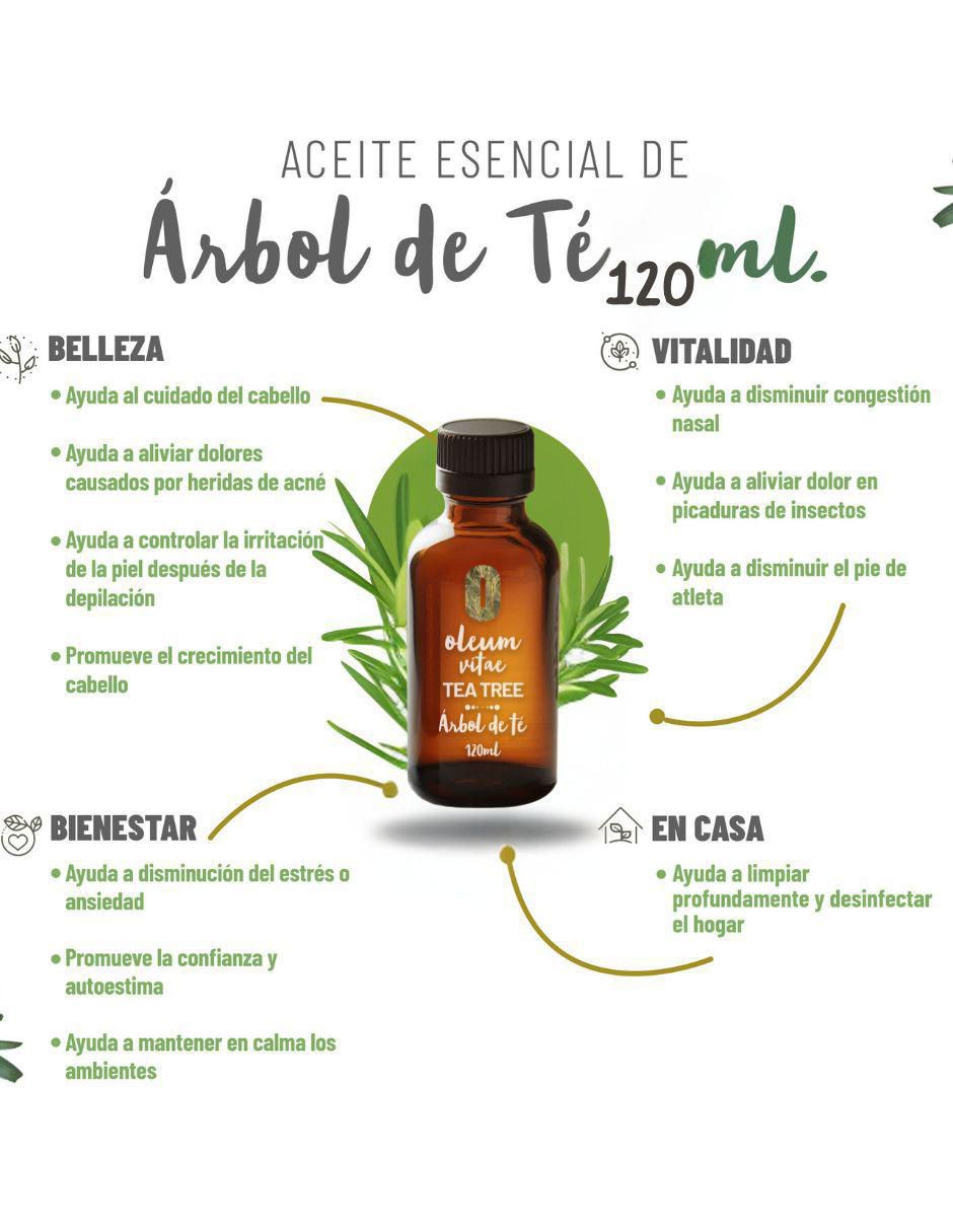 Aceite esencial de árbol de té 120 ml 3