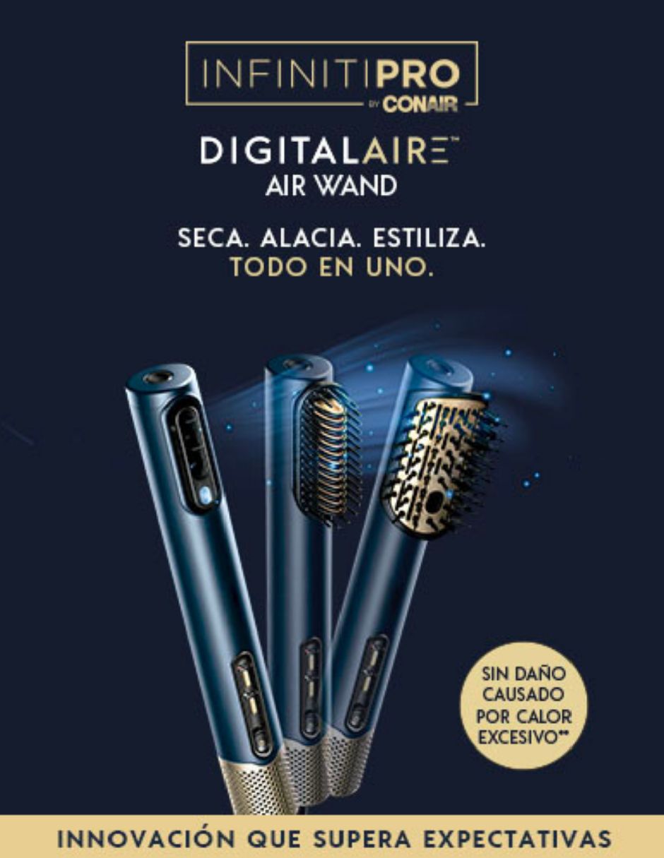 Secadora de cabello digitalaire as6550es 9