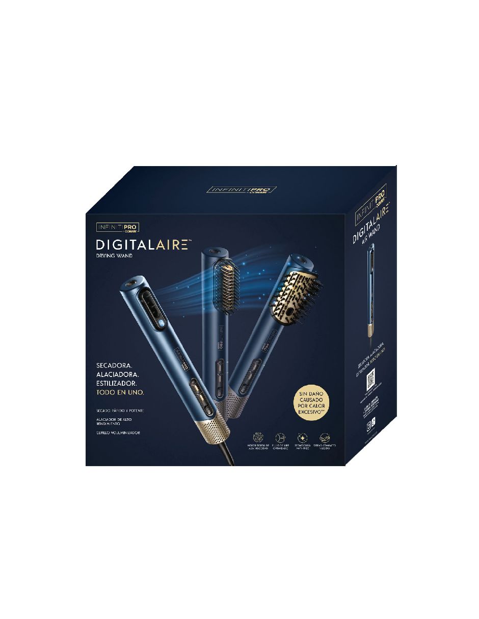 Secadora de cabello digitalaire as6550es 13