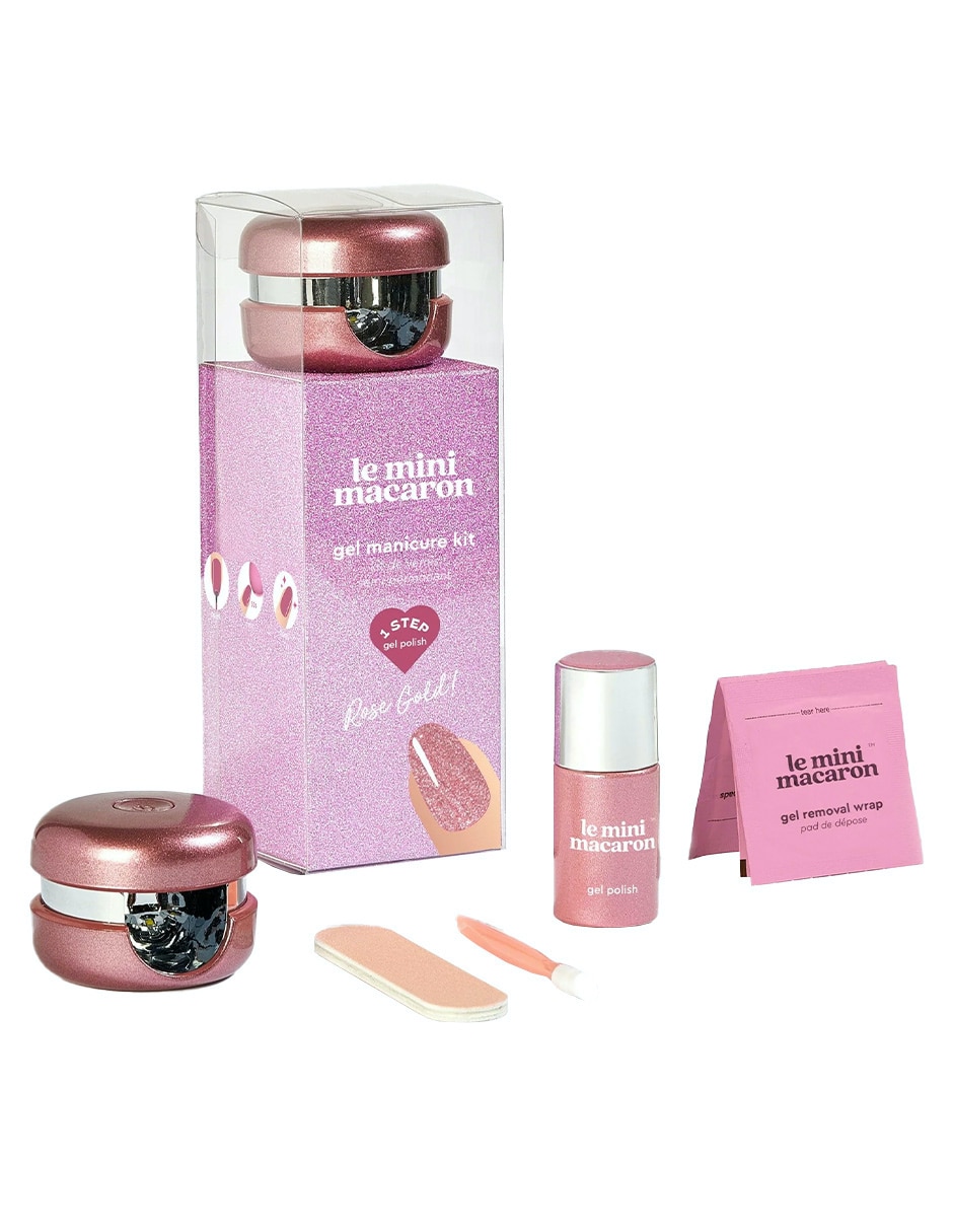 Set de manicure manual Rose Gold con 5 piezas