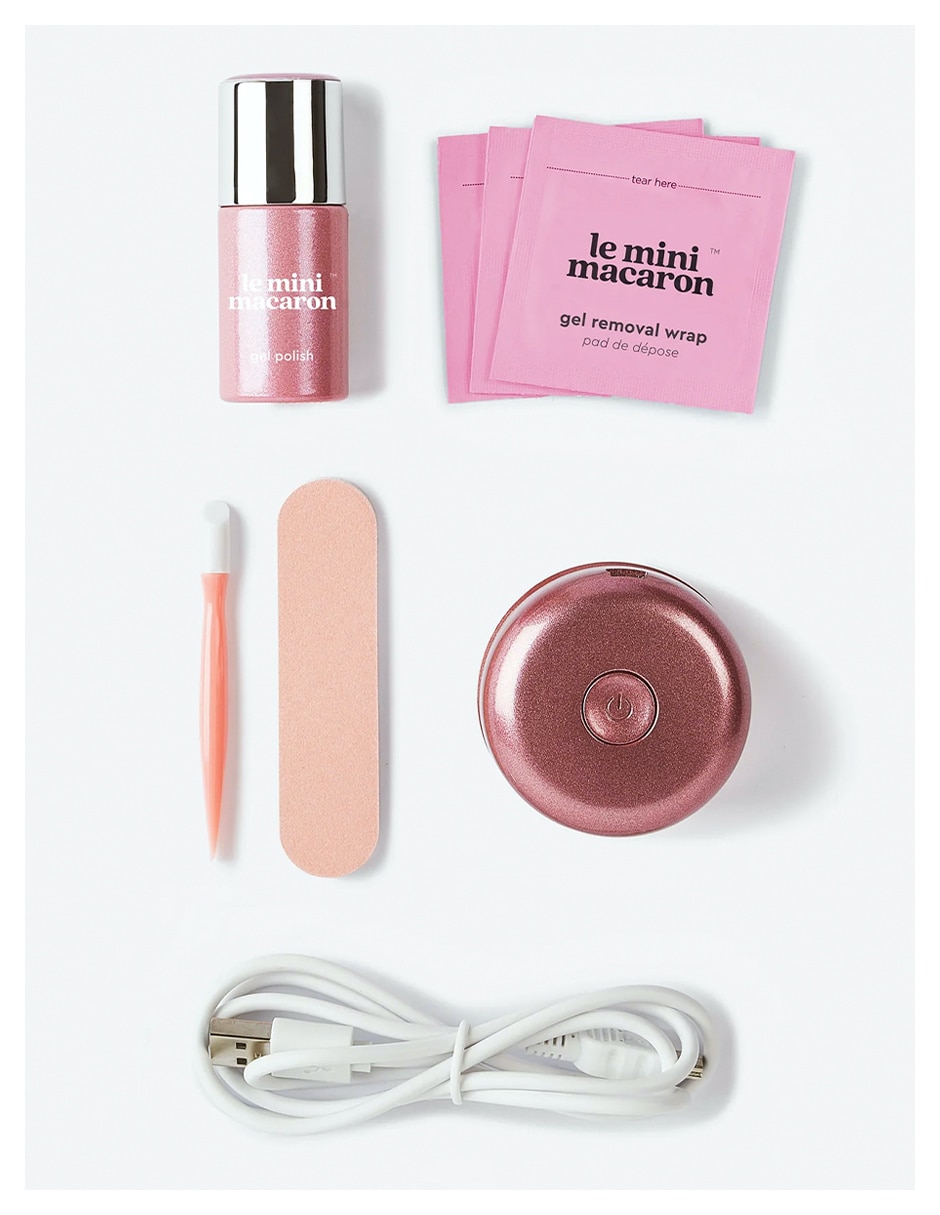 Set de manicure manual Rose Gold con 5 piezas 2