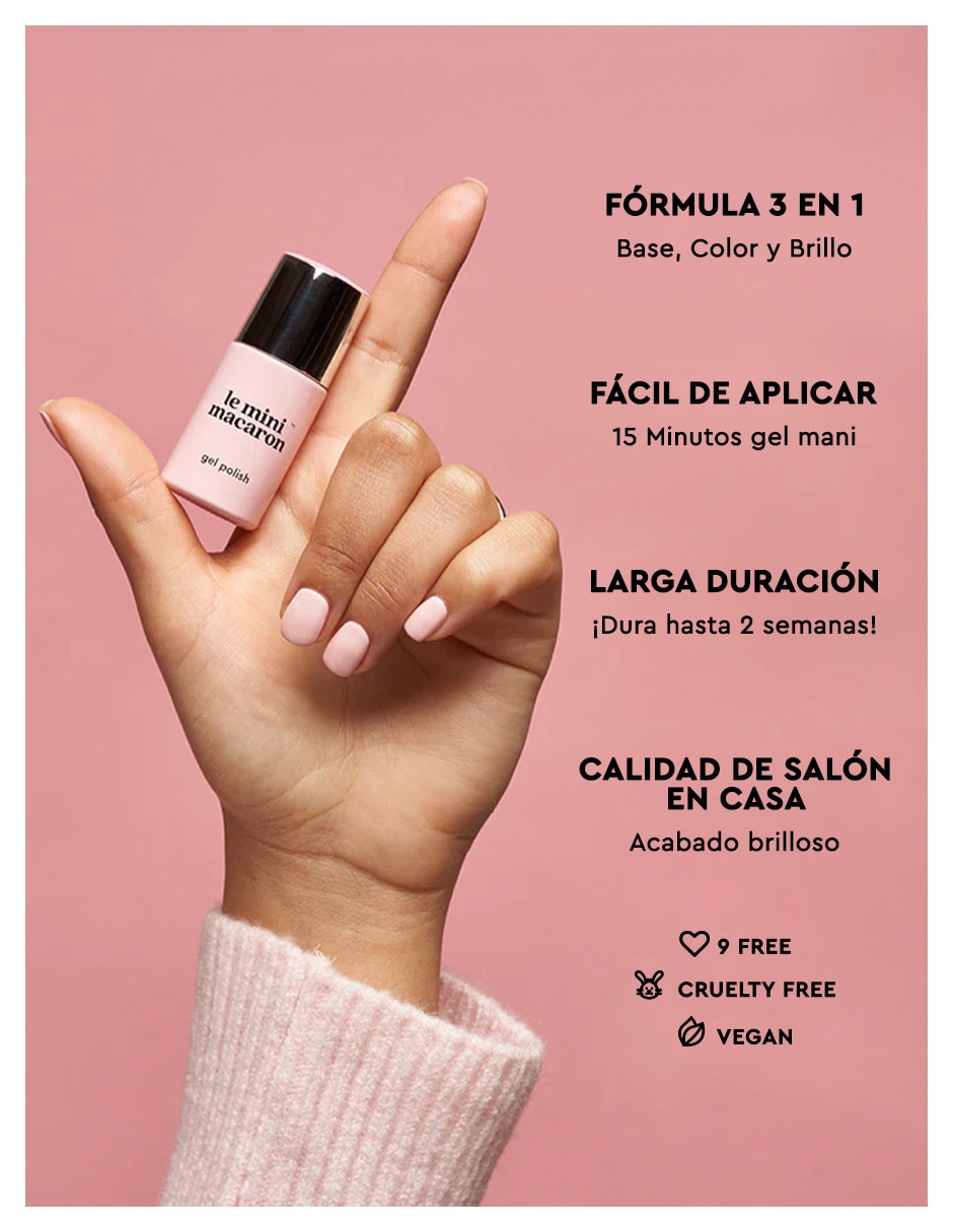 Set de manicure manual Rose Gold con 5 piezas 7