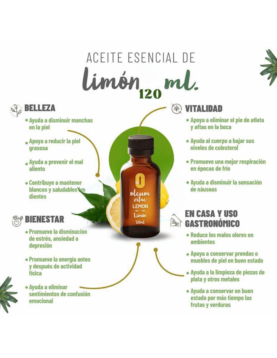 Aceite esencial de limón 120 ml 2