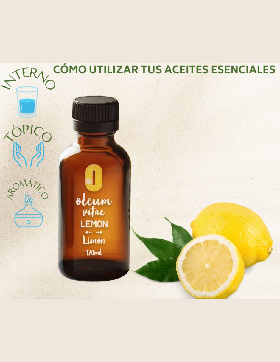 Aceite esencial de limón 120 ml 4