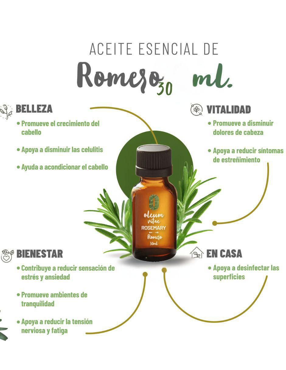 Aceite esencial de romero 30 ml 2