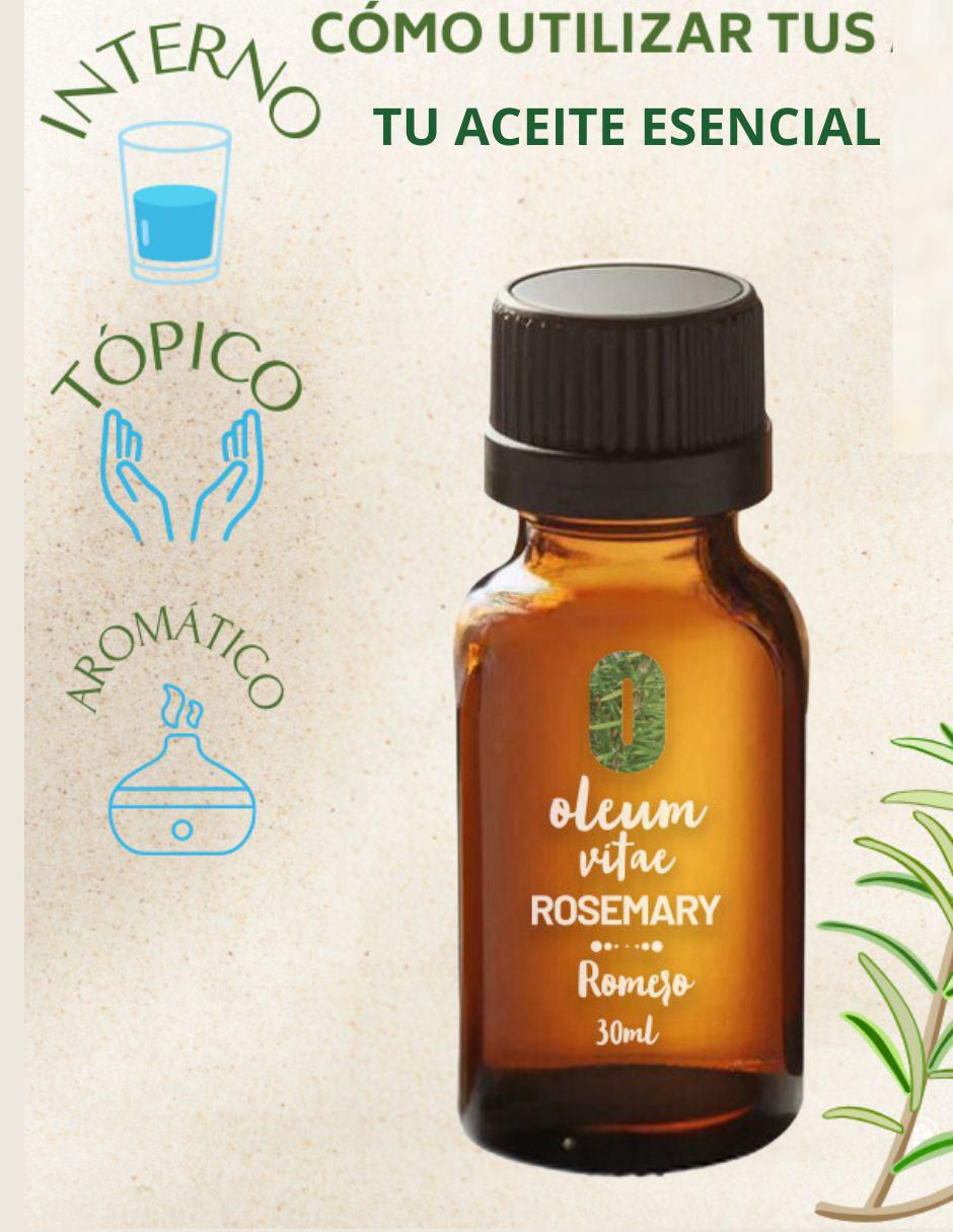 Aceite esencial de romero 30 ml 3